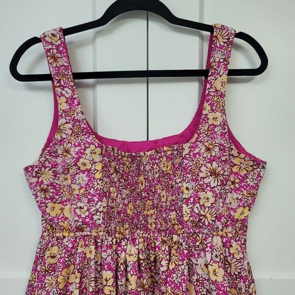 Band of the free floral print mini dress, large - Picture 7 of 9